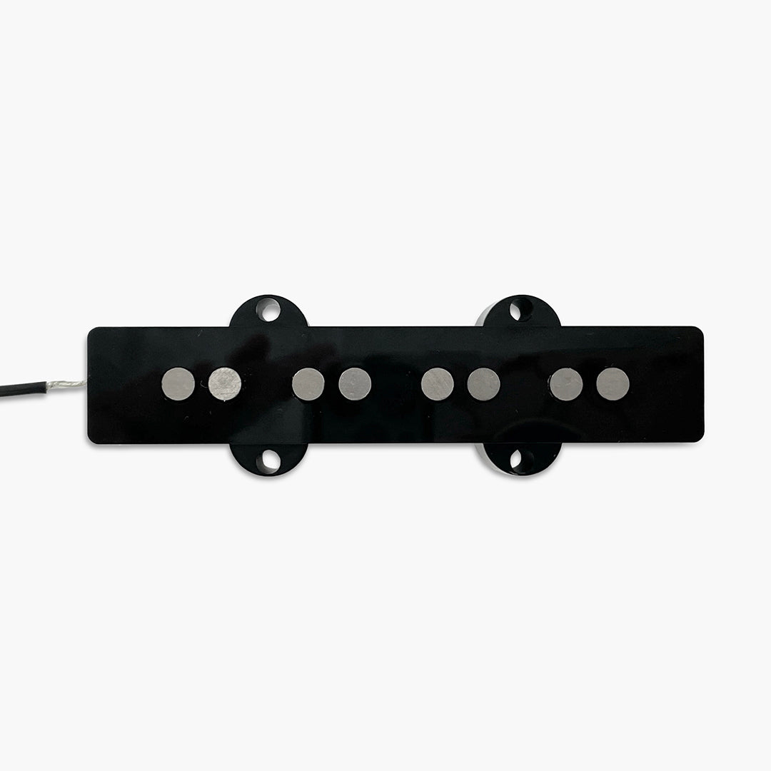 Allparts RZR-10130 Razor® Mangetsu Full Moon Bridge Pickup for Jazz Bass® - Black