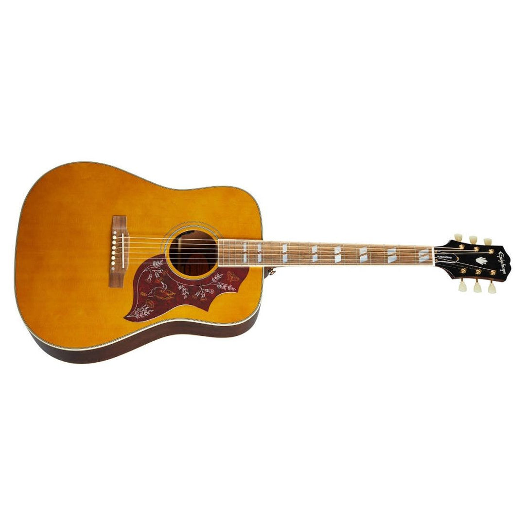 Epiphone Inspired by Gibson Masterbilt Hummingbird - Aged Antique Natural