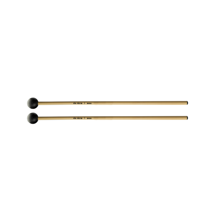 Vic Firth M406 Articulate Series Keyboard Mallet - Extra Soft Rubber, Round