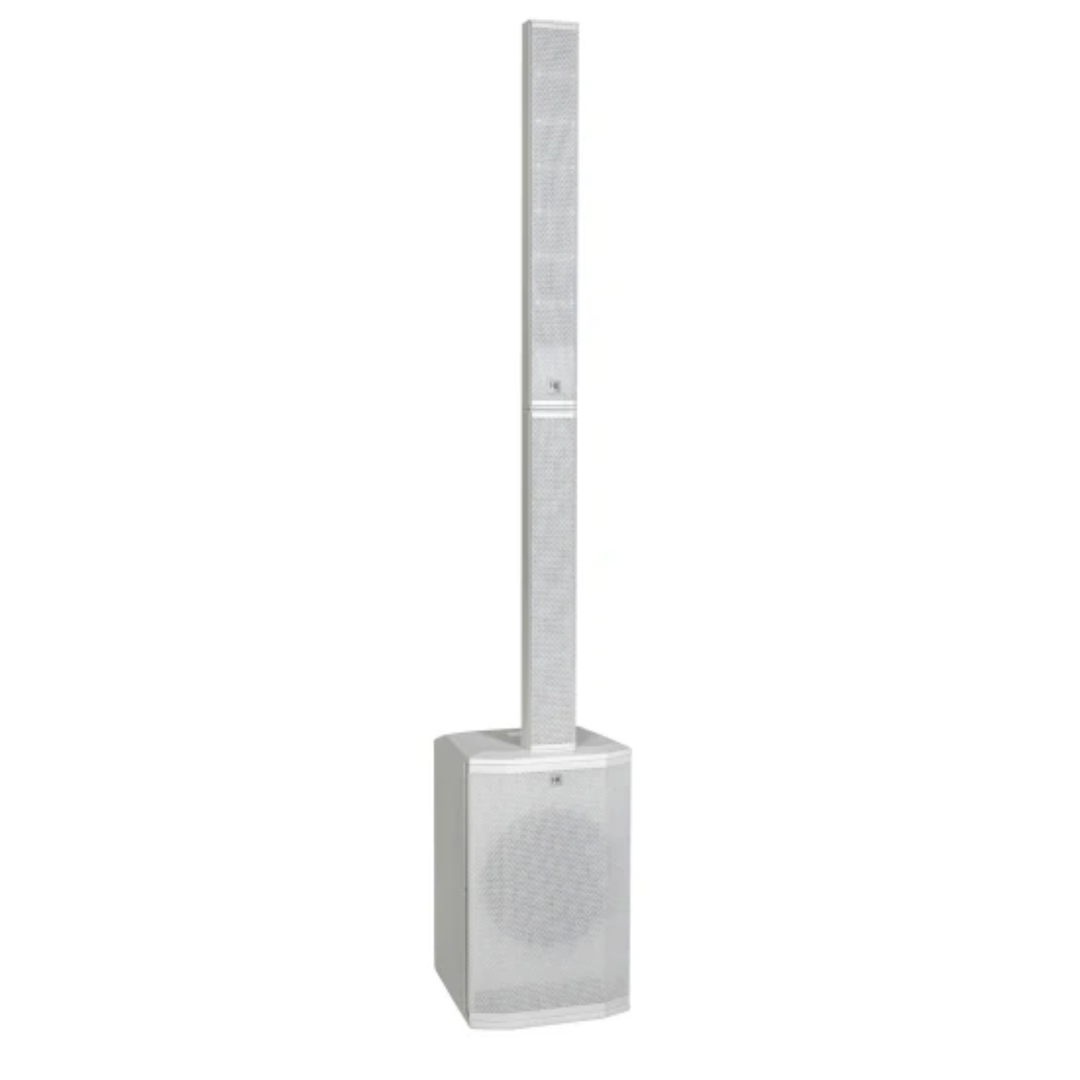 HK Audio HK-POLAR-12-MKII-WHT 2000W Active Column Loudspeaker System (White)