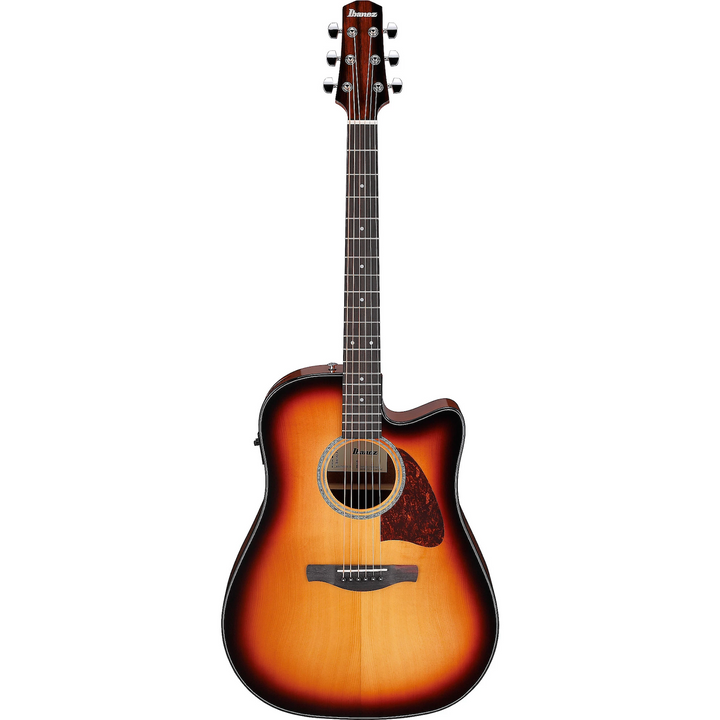 Ibanez AAD51CESB Grand Dreadnought Acoustic-Electric Guitar Sunburst High Gloss