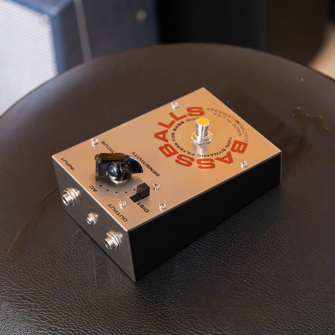 Electro Harmonix - 1970's RI "Bass Balls" Envelope Filter w/ AC 1/8" To Barrel Jack PS Adaptor - USED
