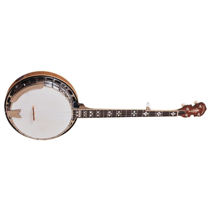 Gold Tone Gt Orange Blossom Banjo with Case