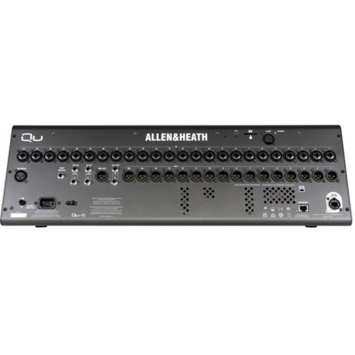 Allen & Heath Qu-6 Qu-6 36-Channel / 12-Bus Digital Mixer with 24+1 Motorized Faders