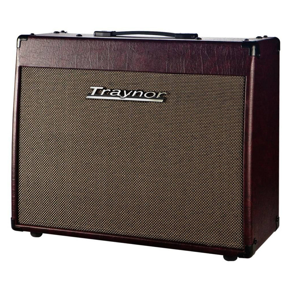 40-watt all-tube 1x12 guitar combo in Wine Red leatherette. Hot-rodded YCV40 with Celestion Vintage 30 speaker and Auto-matching tube circuit. Made in Canada.