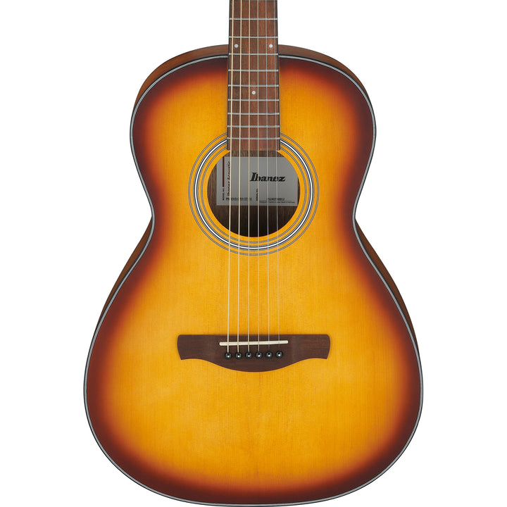 Ibanez PN50ORH Acoustic Guitar - Open Pore Brown Sunburst Top, Natural Mahogany Back and Sides