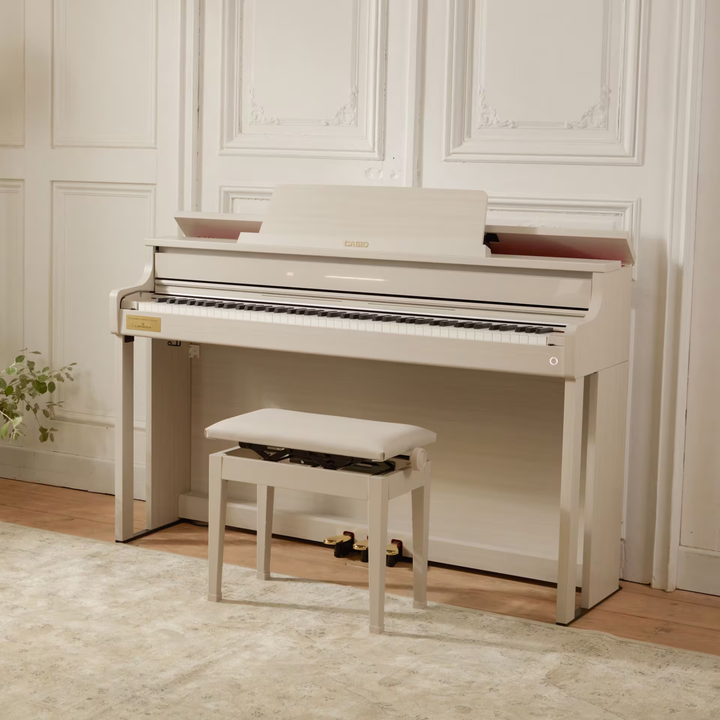 Casio AP-750GB Celviano 88-note Upright Style Cabinet Digital Piano w/ C. Bechstein w/ 29 tones bench included - Gray Beige