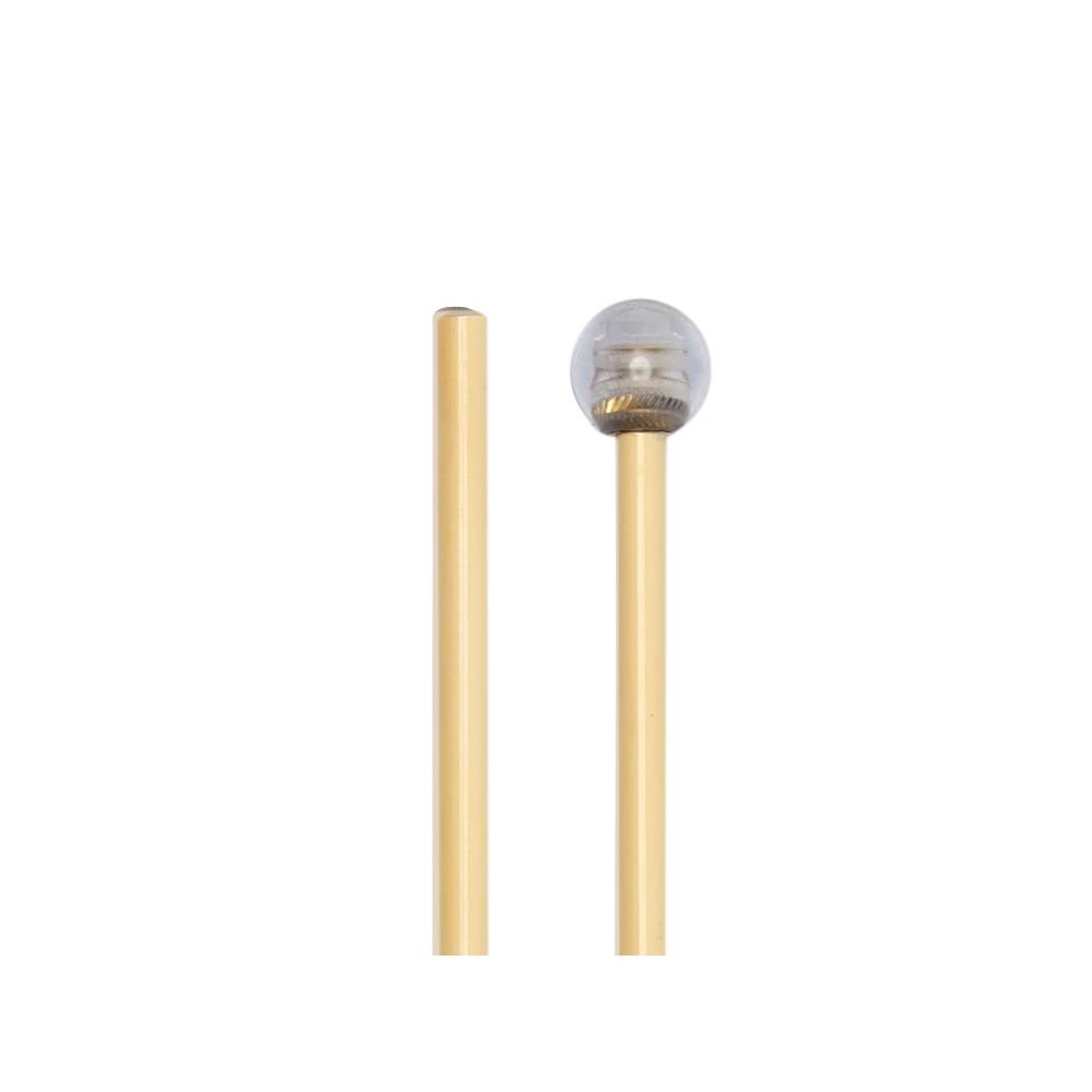 Vic Firth M433 Articulate Series Keyboard Mallet - 1" Lexan w/ brass weight, Round