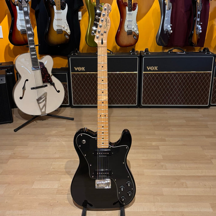 Squier - Vintage Modified Tele Custom II P-90 (Black, Maple - 2011) - USED
