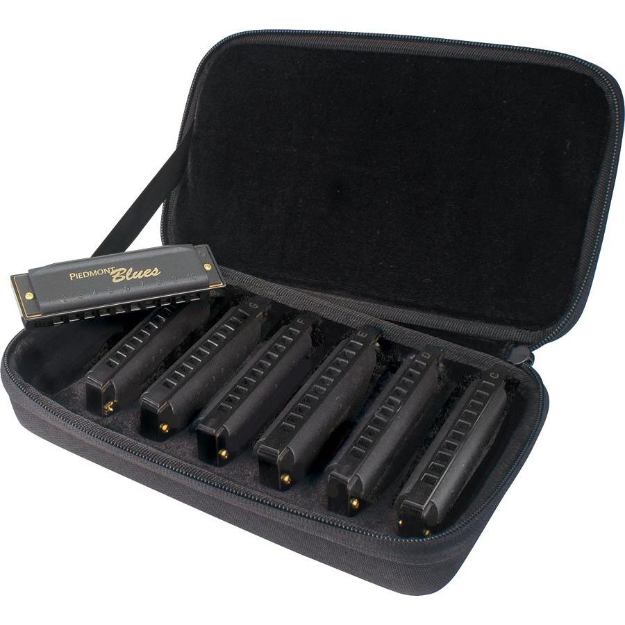 Hohner PBH7 Piedmont Blues-set of 7 w/case
