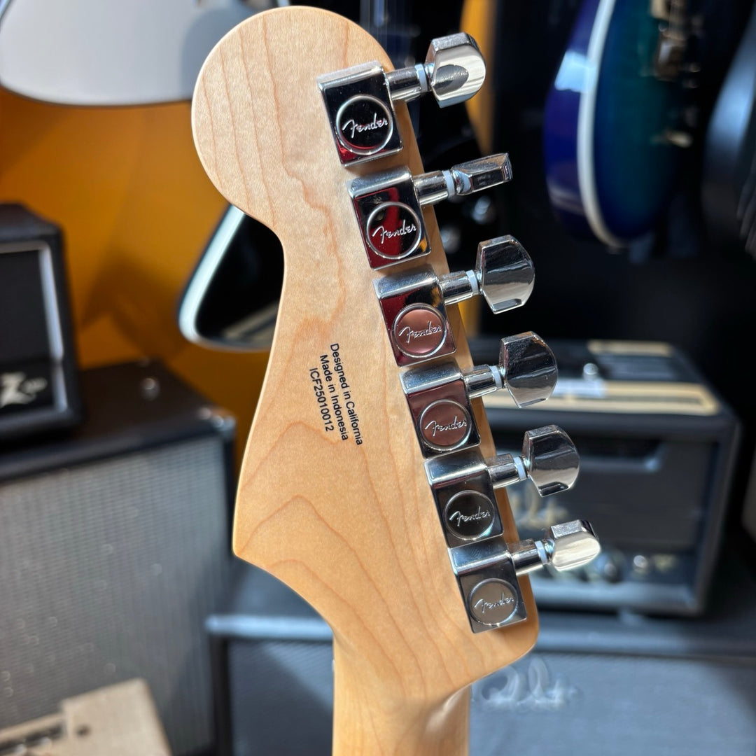 Fender - Standard Stratocaster HSS Laurel Fingerboard, Black Pickguard (Black-Demo) Electric Guitar