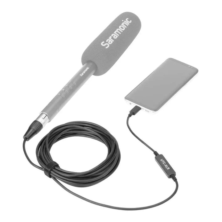 Saramonic UTC-XLR Female XLR to USB Type-C Microphone Interface Cable - 19.7’