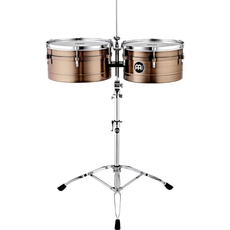 Meinl Percussion 14" & 15" Artist Series Timbales Amadito ValdÃ©s Antique bronze