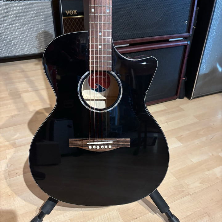 Eastman - PCH3-GACE- Grand Auditorium "Translucent Black" w/ Eastman DLX Bag(2023) - USED