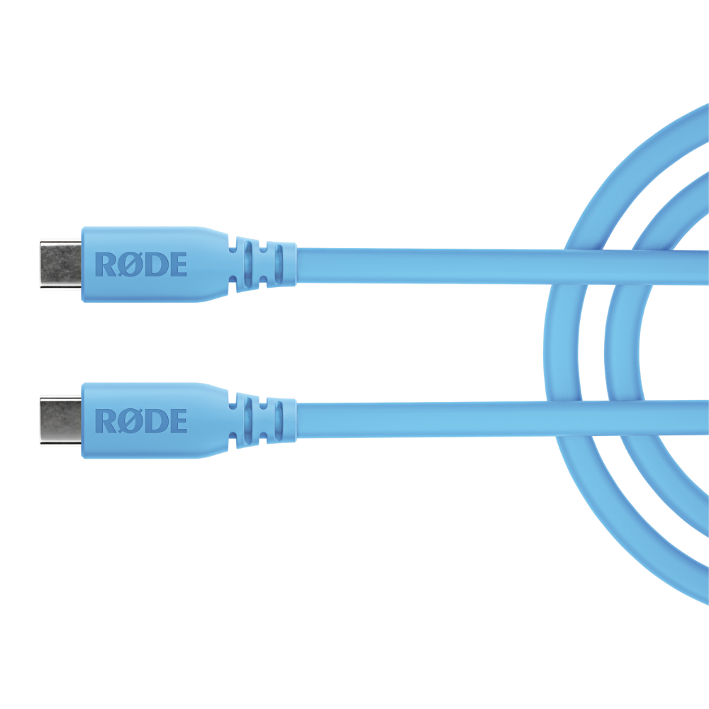 Rode Microphones SC17-B High-quality, 1.5m-long USB-C to USB-C cable - Blue