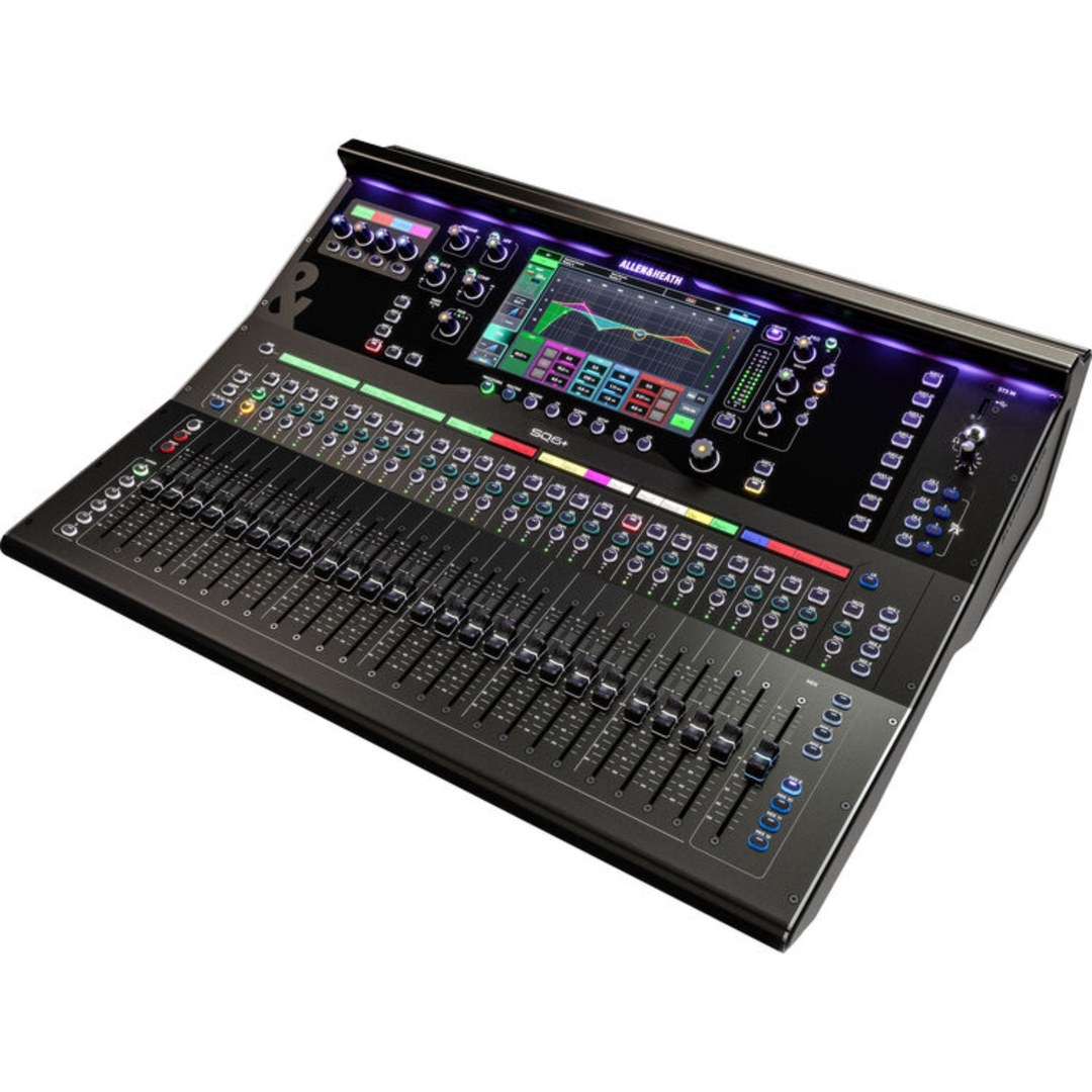 Allen & Heath  SQ-6+ 48 Channel / 44 Bus / 25 Fader Digital Mixer with RackUltra FX