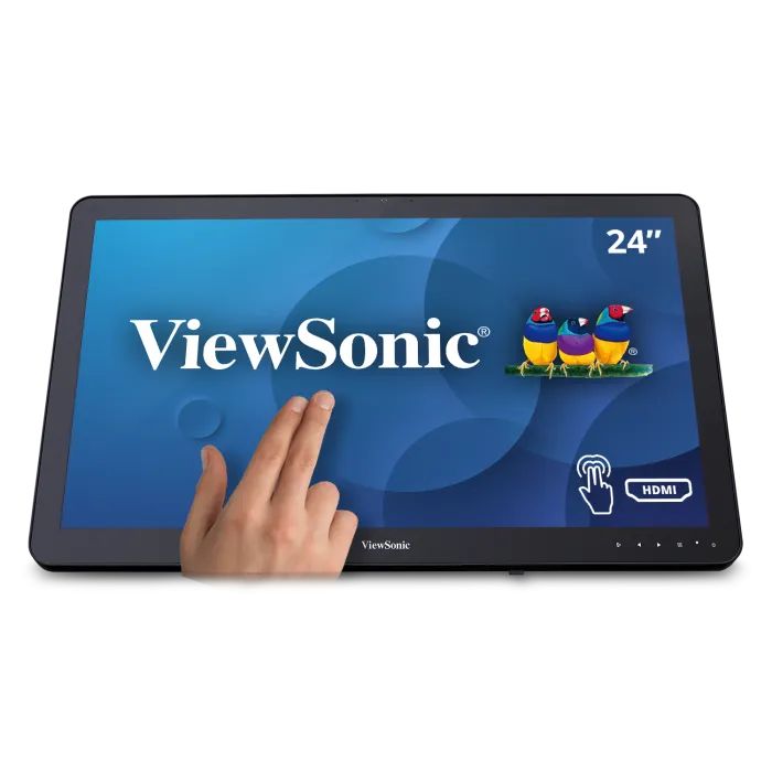 Viewsonic TD2430 24" (23.6" Viewable) Touch Display  Full HD 1080p, 10-Point Touch