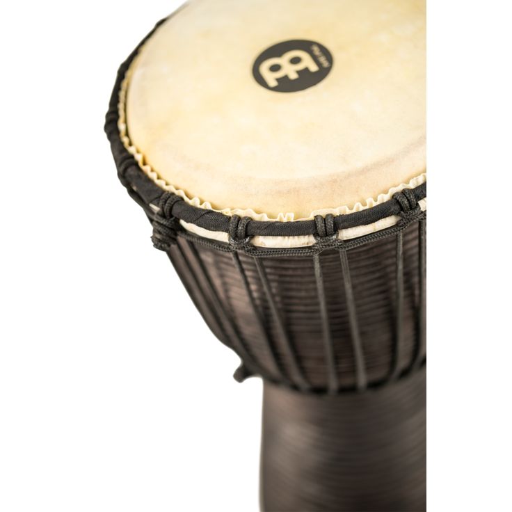 Meinl Percussion 8" Rope Tuned HeadlinerÂ® Series Wood Djembe Black River Series