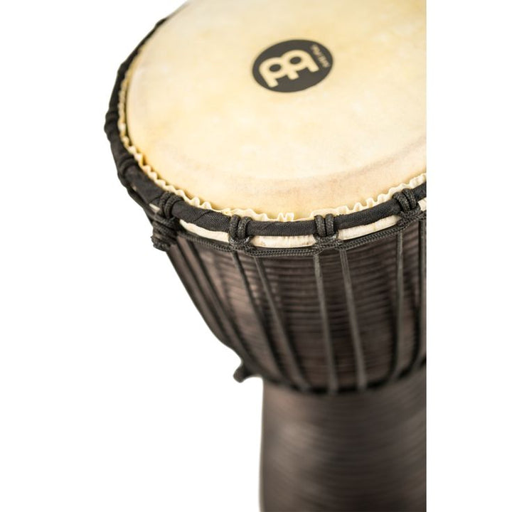 Meinl Percussion 8" Rope Tuned HeadlinerÂ® Series Wood Djembe Black River Series