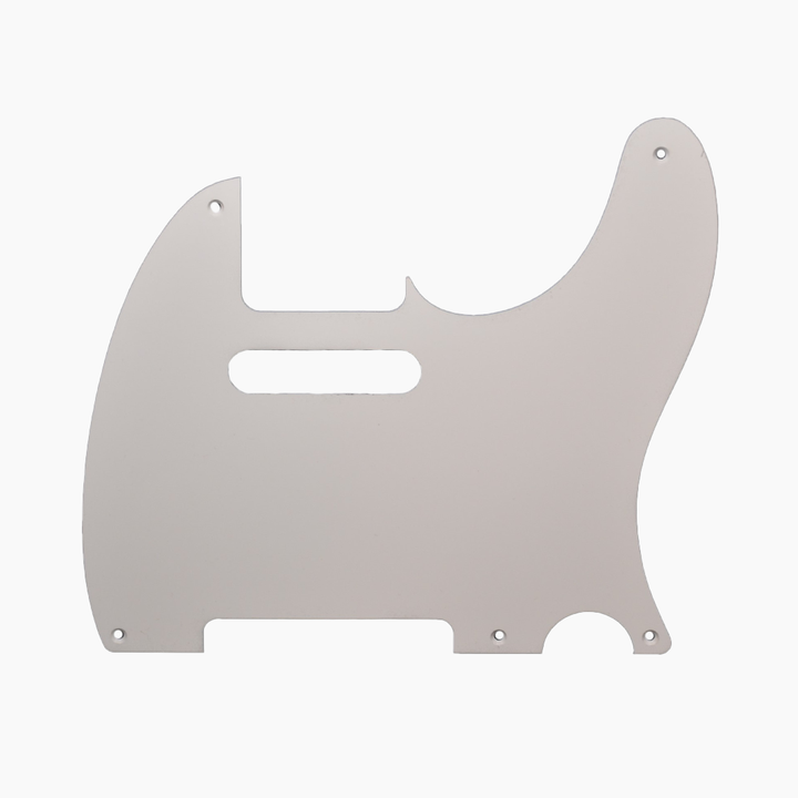 Allparts PG-0560 5-hole Pickguard for Telecaster® White 1-ply .060
