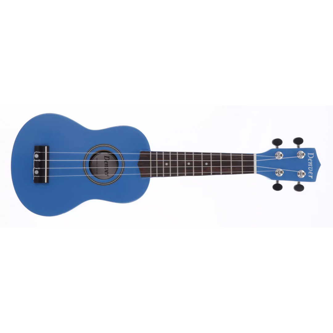 Denver DUKE-SPBL Soprano Ukulele - Sparkle Blue