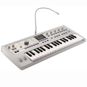 Korg MICROKORG2WH LTD MK2 Synthesizer/ Vocoder w/ Soft Case -  Metallic White