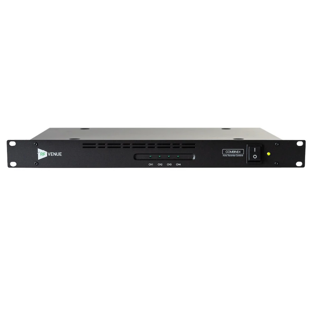 RF Venue COMB4CP-STAGE RF Venue 4 Channel IEM Pack, with CP Stage Antenna