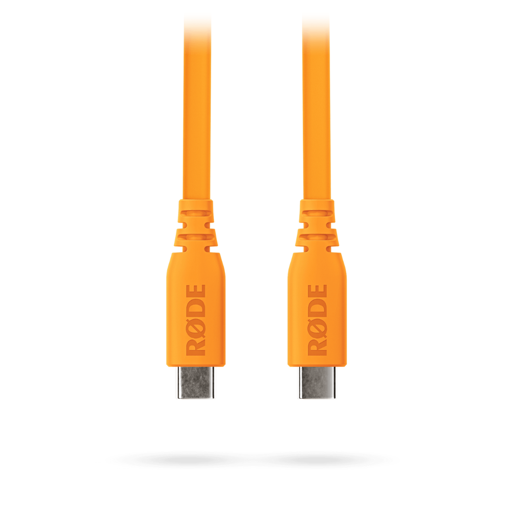 Rode Microphones SC17-O High-quality, 1.5m-long USB-C to USB-C cable - Orange
