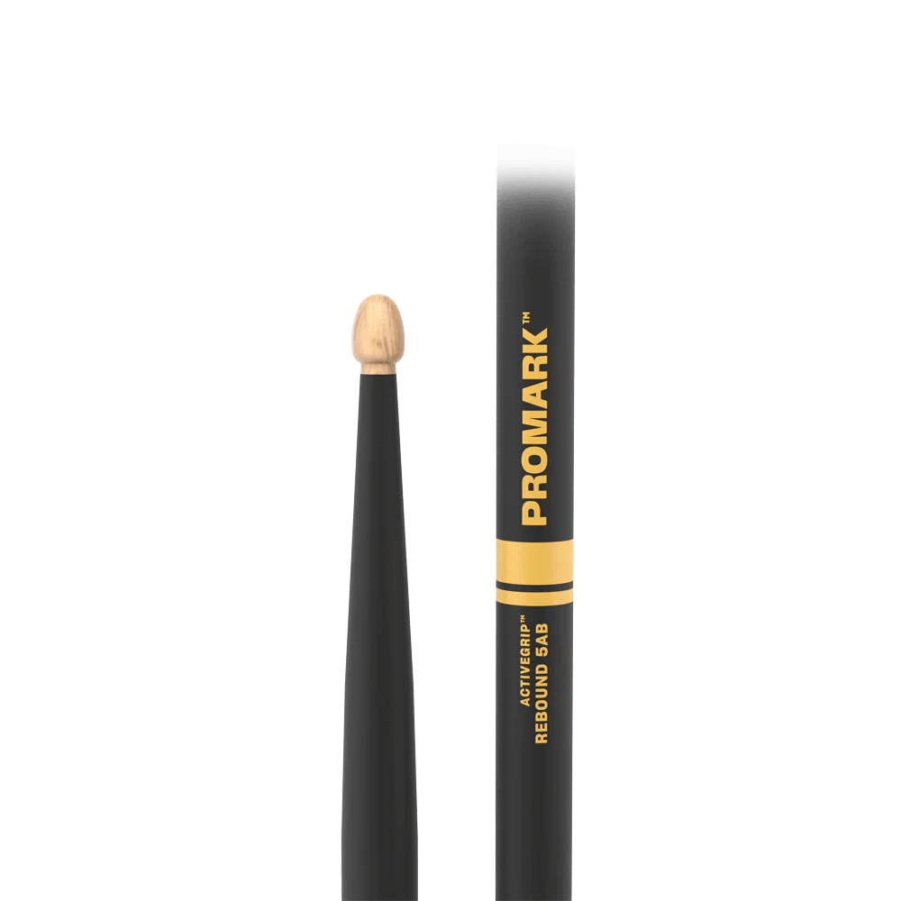 Pro Mark R5ABAG- Pro Mark Rebound 5AB Hickory AG Wood Tip Drumsticks