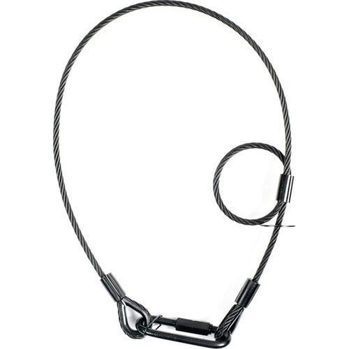 ADJ SC6B Steel Safety Cable - 31in - 70kg Rated - Black
