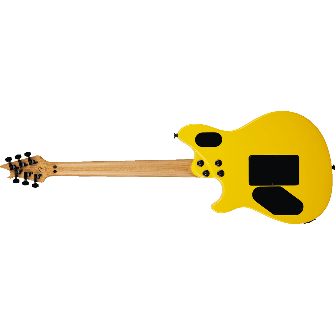 EVH Wolfgang Special  Baked Maple and Ebony - Caution Yellow