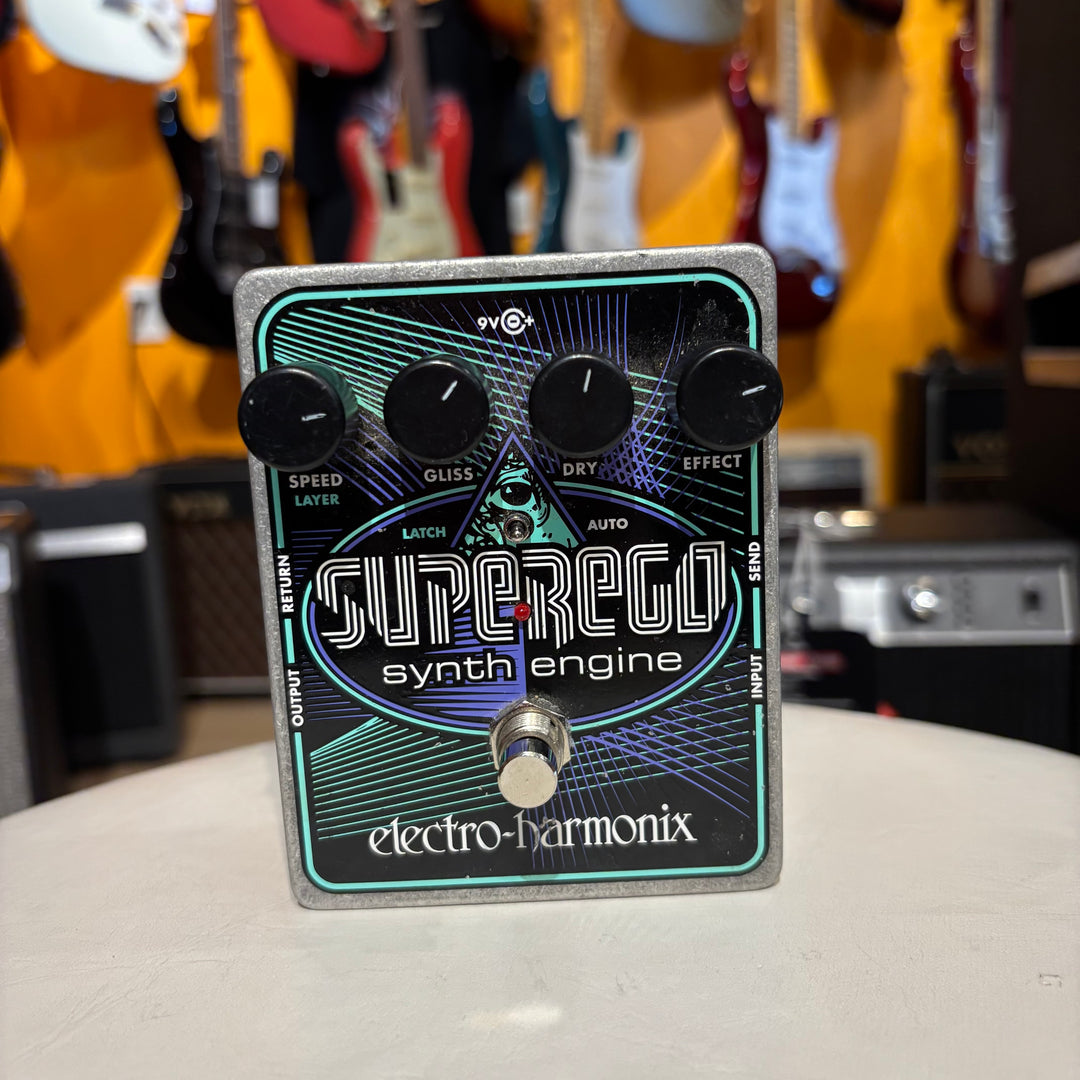 Electro Harmonix - Superego  Synth Engine Pedal (GTR or Bass) - No Box or PS - USED