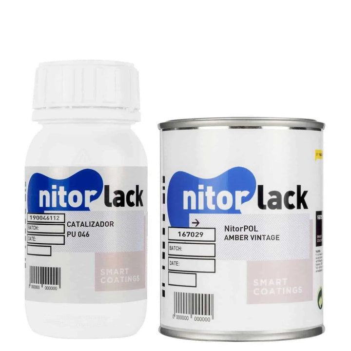 Allparts LT-9674-000 Nitorlack Amber Gloss Polyurethane 500ml Can (includes catalyst)