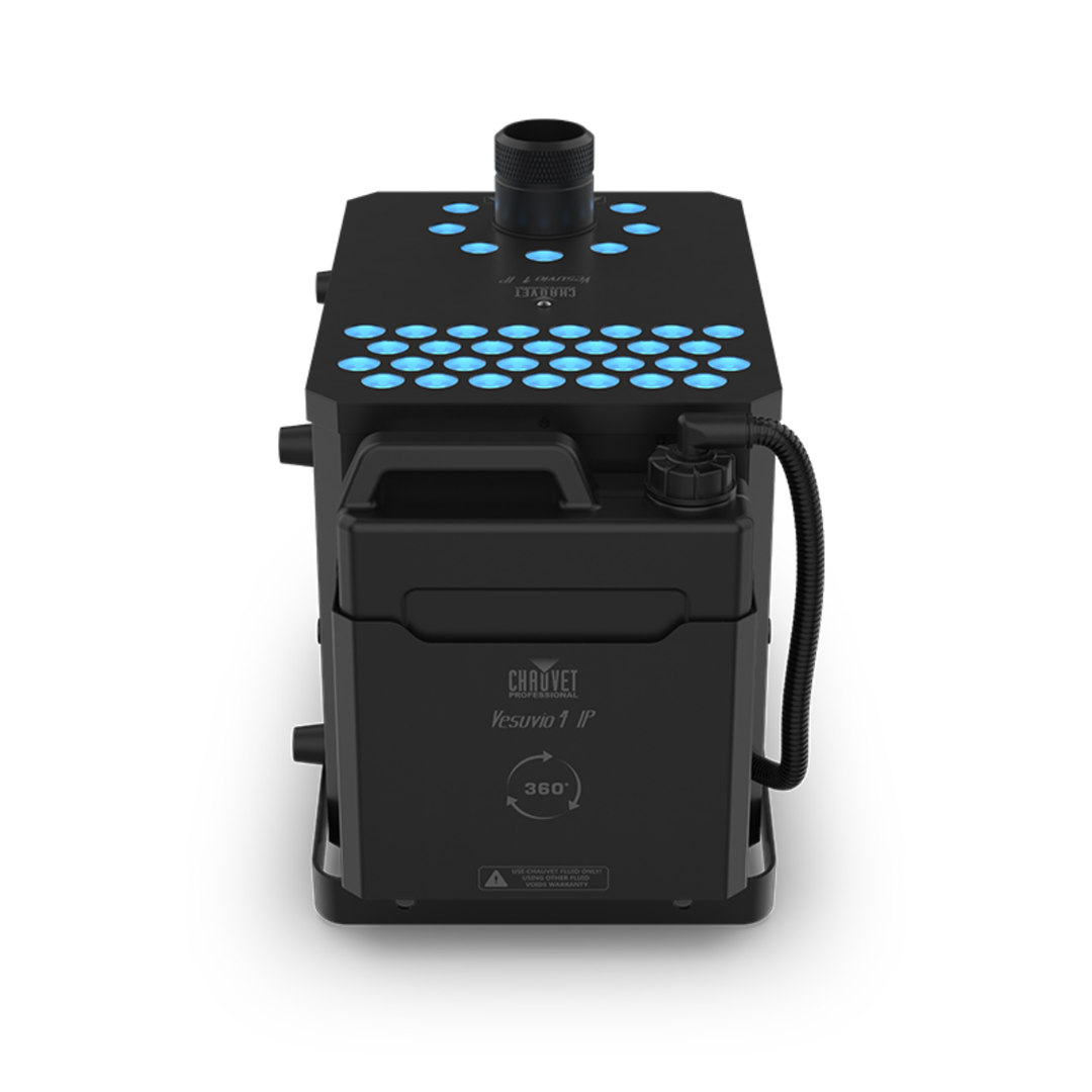 Chauvet Pro VESUVIO 4 IP IP65 Vertical Fogger with Dual Zone RGBA Illumination