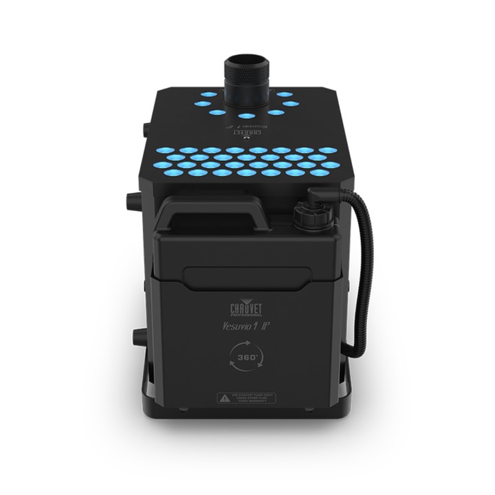 Chauvet Pro VESUVIO 4 IP IP65 Vertical Fogger with Dual Zone RGBA Illumination