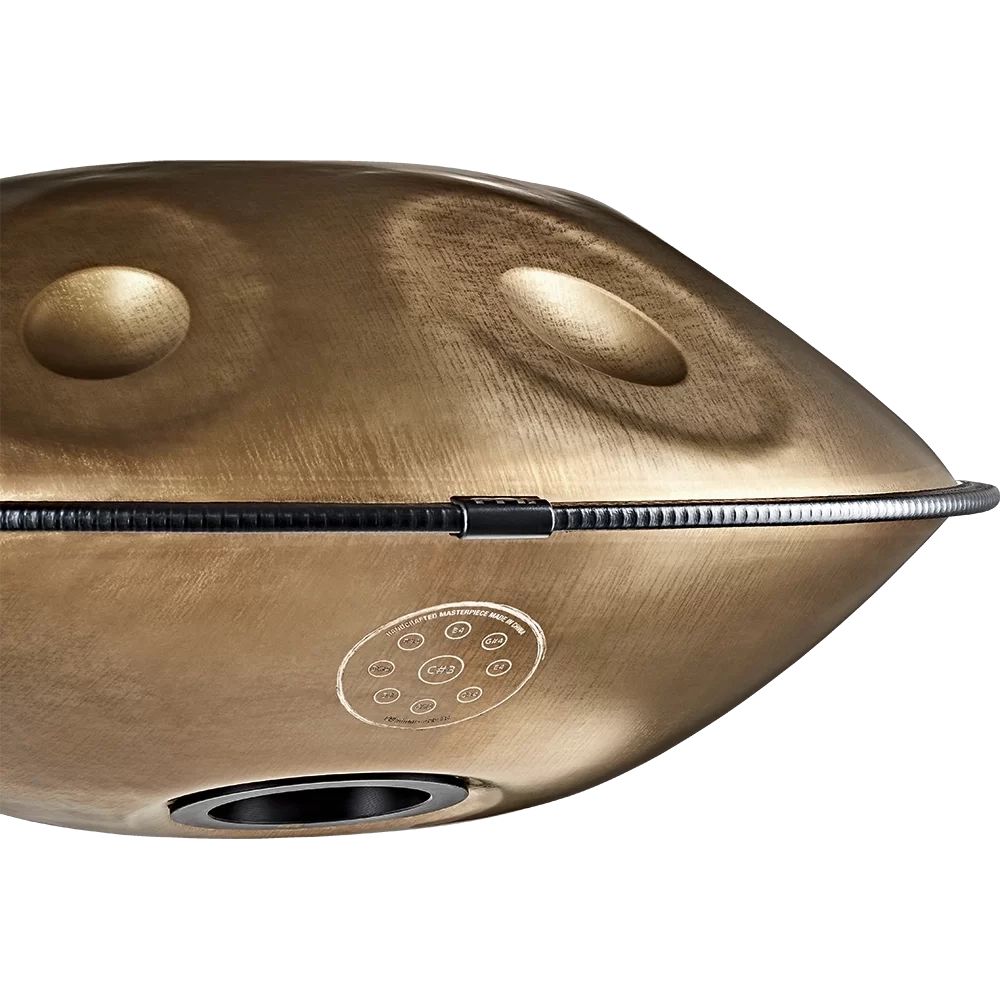 Meinl Sonic Energy Sensory Handpan, 9-Note, C# Minor - Vintage Gold