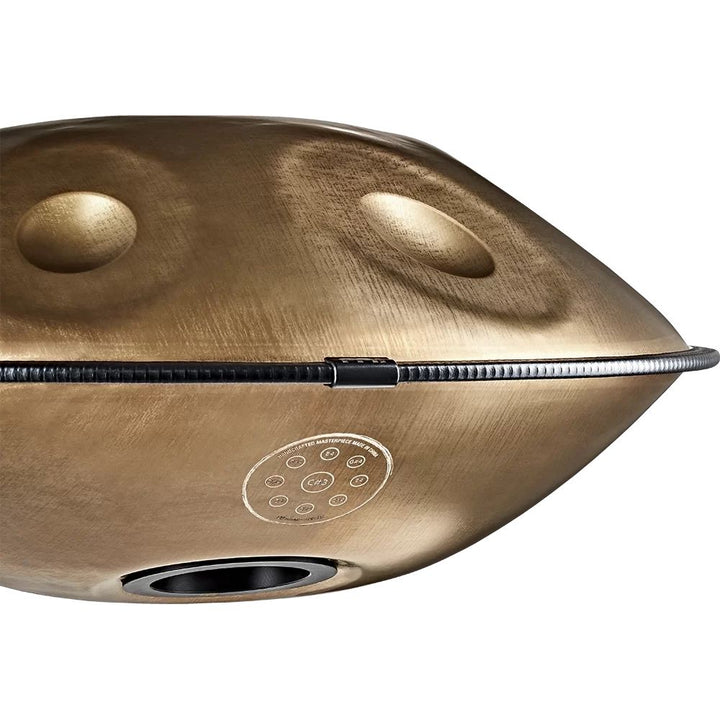 Meinl Sonic Energy Sensory Handpan, 9-Note, C# Minor - Vintage Gold