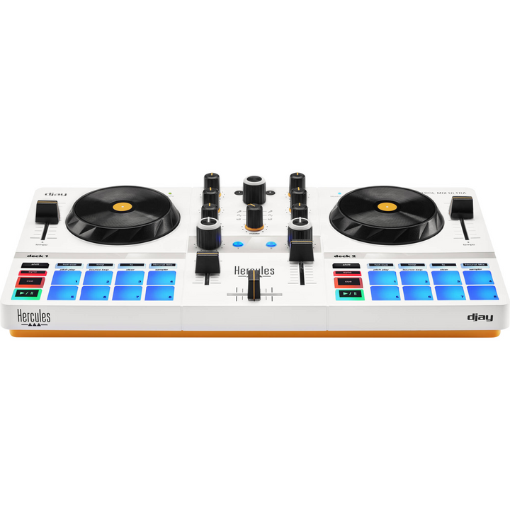 Hercules DJ DJCONTROL-MIX-ULTRA Ultimate Mobile DJ Control for Smartphone & Tablet