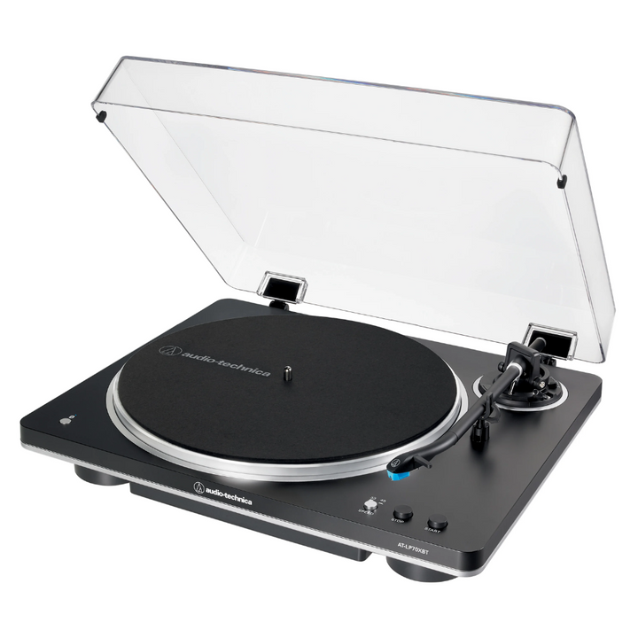 Audio-Technica AT-LP70XBT Belt-drive Turntable with Bluetooth - Black/Silver
