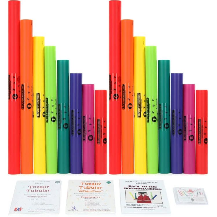 Boomwhackers BW16AP 16 Tube Activity Pack