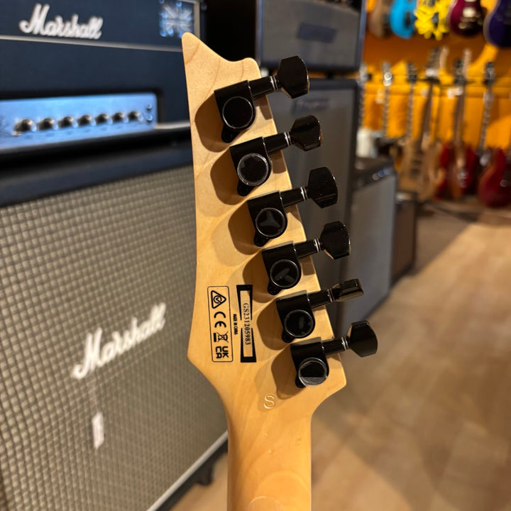 Ibanez GIO RG (Transparent Black Sunburst) GRG320FATKS (Demo)