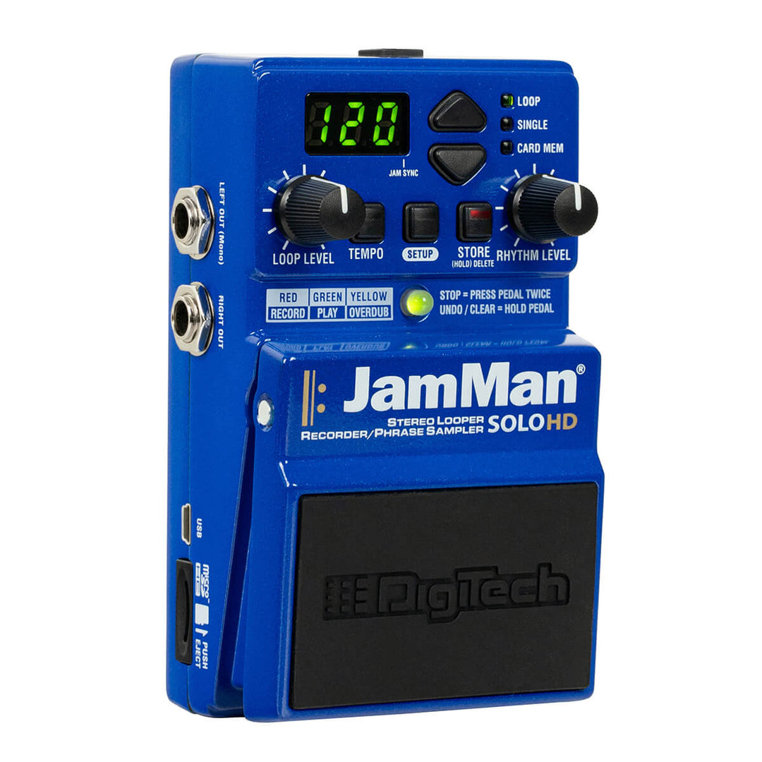 Digitech JamMan Solo HD - Compact Stereo Looper