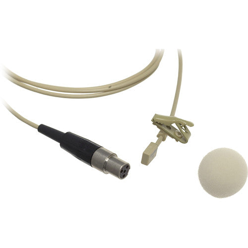 Shure WL93 Miniature Lavalier Microphone Tan 4-Foot