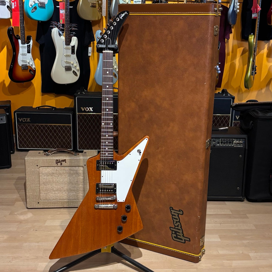 Gibson - Explorer Antique Natural w/ Gibson HD Case, Candy  & Extra Pickguard (2018) - USED