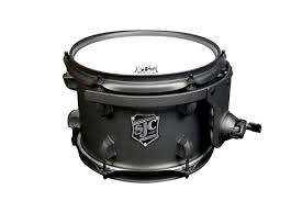 SJC Drums PFRT710FBGGW Pathfinder Rack Tom 7x10 - Galaxy Grey, Black HW