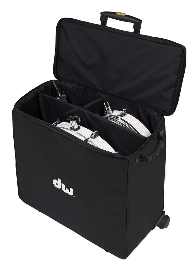 DW Performance Series Low Pro 4-Piece Shell Pack Finish Ply Drum Set (3x10, 3x13, 3x20 w/ 3x12 Snare) - White Marine