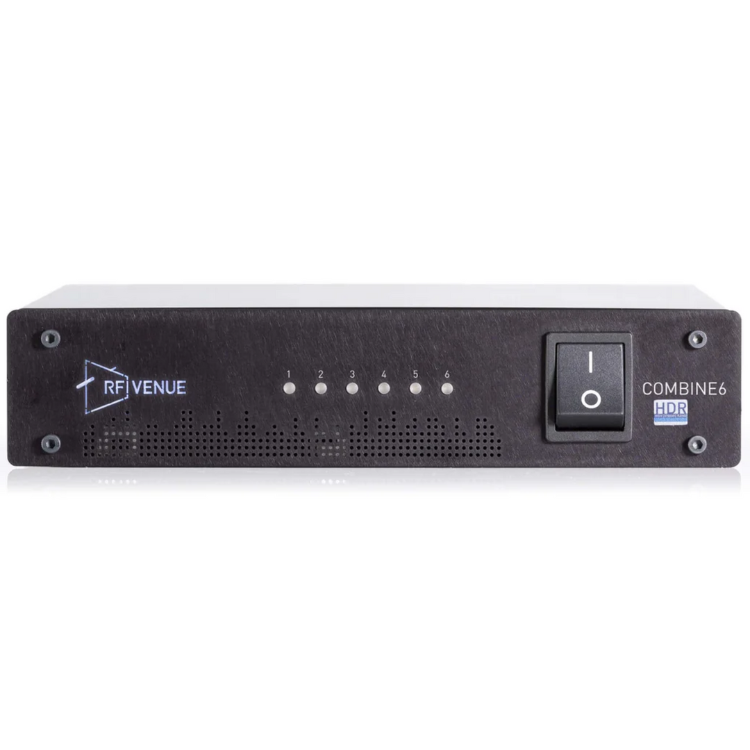 RF Venue COMB6CP-STAGE RF Venue 6 Channel IEM Pack, with CP Stage Antenna