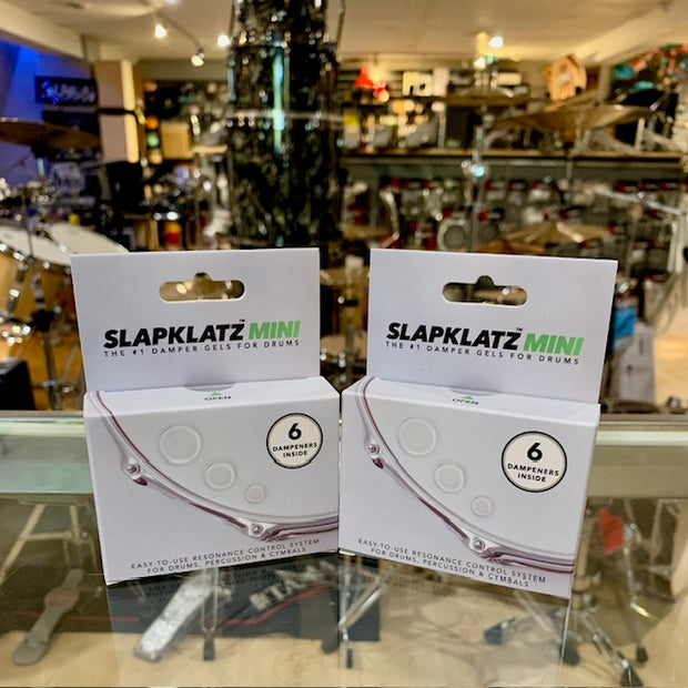 SLAP-MI-CL- SlapKlatz # 1 Dampener Gel for Drums/ Clear Mini Series 6 Pieces