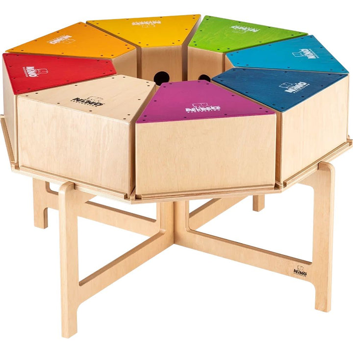 Nino Percussion Deluxe Classroom Cajon Group Rhythm Set