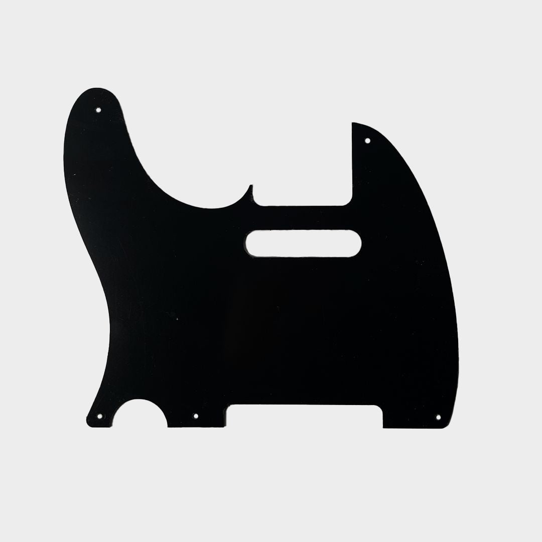 Allparts PG-0560 5-hole Pickguard for Telecaster® Black 1-ply .060